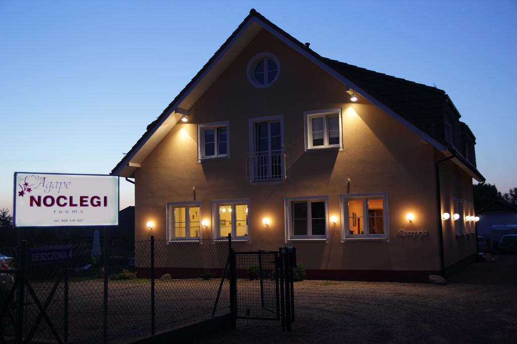 Noclegi Agape Szczecin-Plonia Bagian luar foto